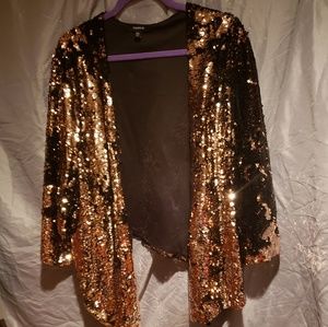 Mermaid sequin blazer size 3/4
